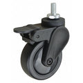 Stem Caster, Threaded, 3" Wheel Dia.