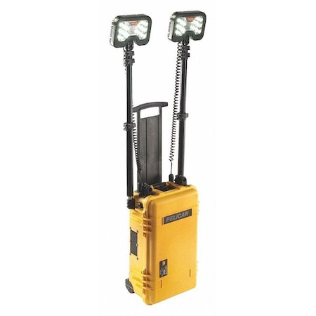 Temporary Job Site Light, 12,000 lm, 12VD