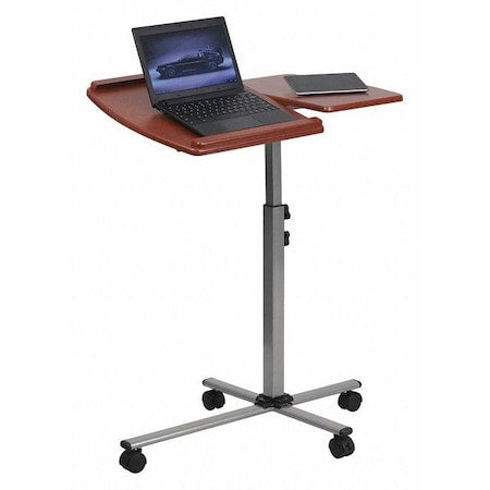 Handy Little Desk Laptop Desk, 17-1/2" D X 28-1/2" to 38-1/2" H, 29-1/4" W X Cherry