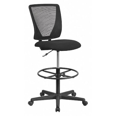 Mesh 32 1/2-, No Arm, Back, Seat, Frame: Black