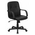 Executive Chair, Black Seat, Vinyl Back
