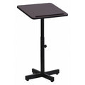 Lectern Stand, 48 in H, Mahogany
