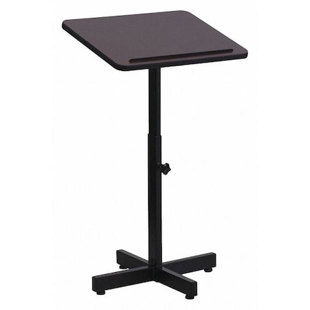 Lectern Stand, 48 in H, Mahogany