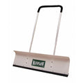 Snow Shovel, 42 in W x Plastic Blade, 48 in L Aluminum Handle