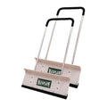 Snow Shovel, 32 in W x Plastic Blade, 48 in L Aluminum Handle