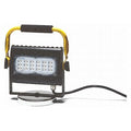 Temporary Job Site Light, 3000 lm, Bk/Yl