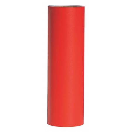 Shadow Marking Tape PVC, Backing: Paper Red, 12" W x 15 ft. L, 4 mil Thick