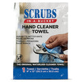 Hand Cleaning Towels, 8 in x 12 in, Scrubs-in-a-Bucket, 100 Packets, Aloe/Vitamin E, Citrus