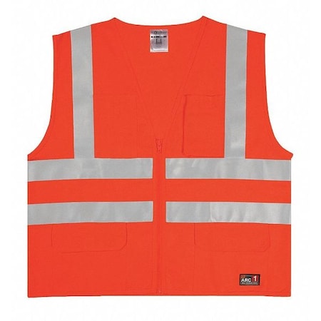 High Visibility Vest, ANSI Class 2, 2XL