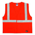 High Visibility Vest, Orange/Red, S/M