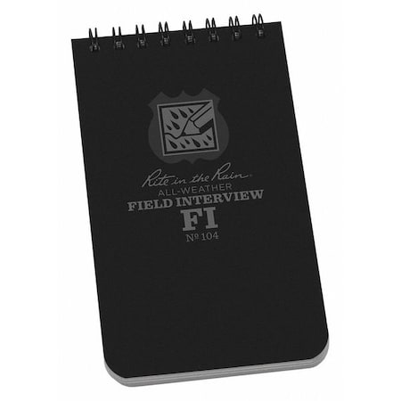Notebook, 3" x 5" Sheet Size