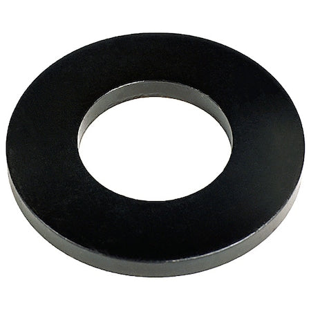Flat Washer, For Screw Size #10 , Steel Black Oxide Finish, 25 PK