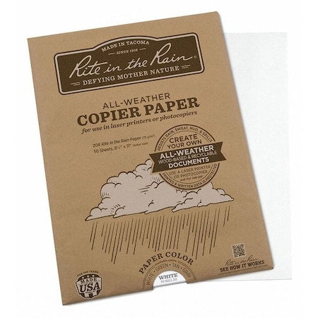 Laser Paper, 8-1/2" x 11" Sheet Sz, PK50