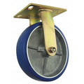 Plate Caster, Rigid, 1750 lb., Medium-Duty