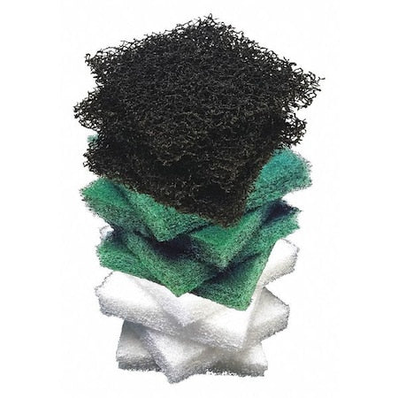 Scrubbing Pad, 3 in L, PK12