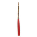 #3 Artist Red Sable Bristle, Paint Brush, Wood Handle