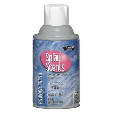 Metered Air Freshener Powder, 7oz., PK12