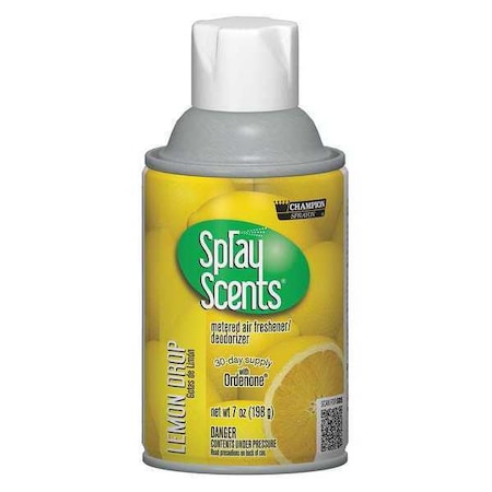 Metered Air Freshener Lemon, 7oz., PK12