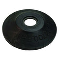 Rubber Backing Pad, 4 in, for Resin Fiber Discs, Fits 4 in Angle Grinders, Quick Install