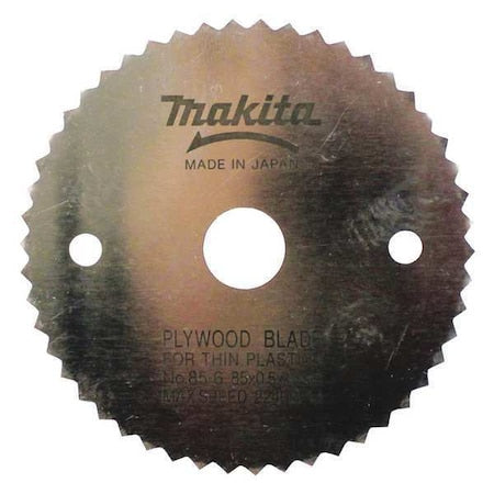 3-3/8" 50T Steel Circular Saw Blade, Thin Material