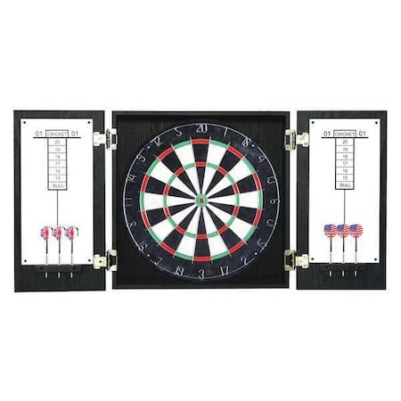 Winchester Dartboard and Cabinet Set