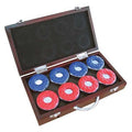 Shuffleboard Pucks with Case, PK8
