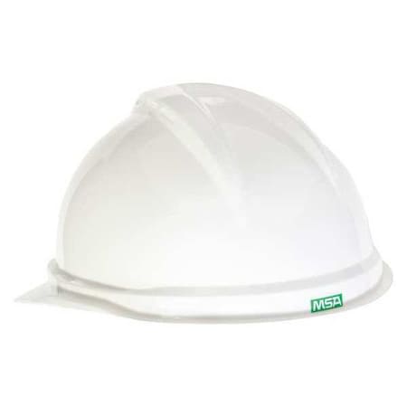 Hard Hat, V-Gard 500, ABS, 4-Point Point Ratchet (4-Point), Type 1, Class E, White