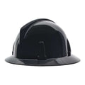 Hard Hat, Topgard, Polycarbonate, Ratchet (4-Point), Type 1, Class E, Black