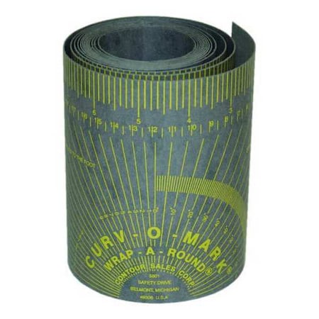 4 ft. Wrap-a-Round/Diameter Tape Measures, 3-7/8" Blade
