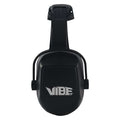 H70 Vibe Hard Hat Mounted Ear Muffs, 27 dB NRR, Passive, Black