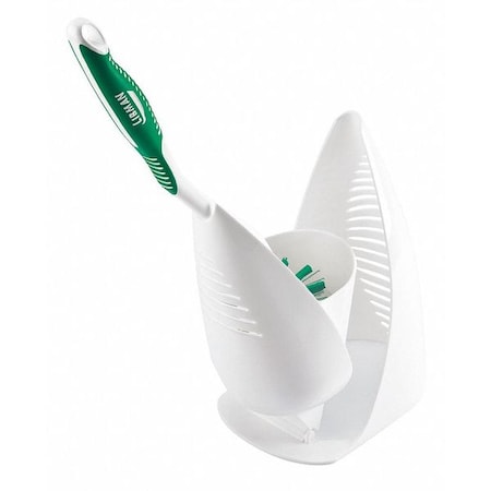 Libman 17" Angled Toilet Bowl Brush & Caddy