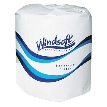 Roll, 2 Ply, 400 Sheets, White, 24 PK