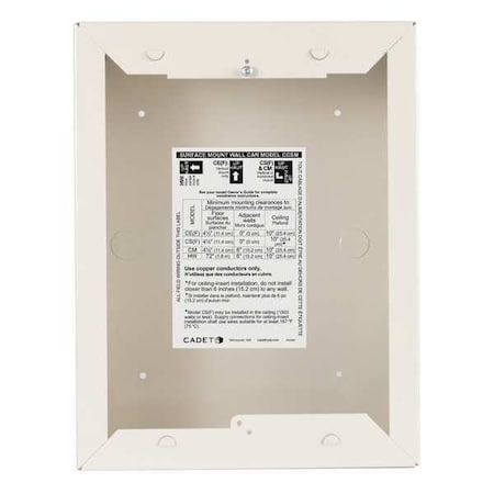CCSMW Surface Mount Wall Can, White