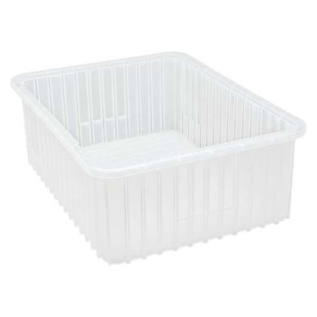Grid Container, Clear, 22 1/2 in L, 8 in H