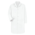 Lab Coat, Polyester/Combed Cotton, 3 Pockets, Snaps