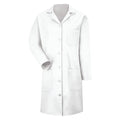Lab Coat, Cotton Poplin/Polyester, 3 Pockets, Button