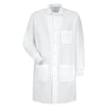 Lab Coat, Cotton Poplin/Polyester, 3 Pockets, Snaps
