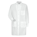 Lab Coat, Cotton Poplin/Polyester, 3 Pockets, Snaps