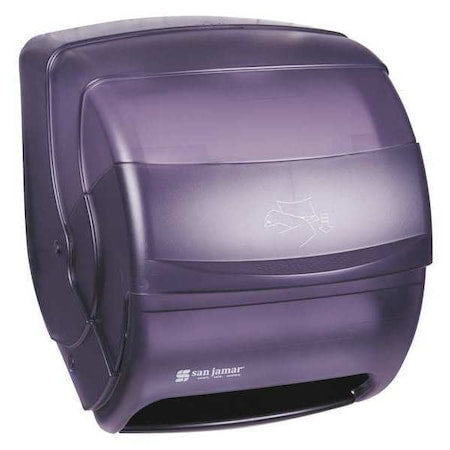11-1/2" W, Dispenser, Lever Roll, Black