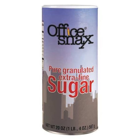 Sugar Canister, 20 oz Reclosable Canister