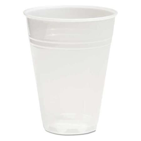 Translucent Plastic Cold Cups, 7 oz, PK100