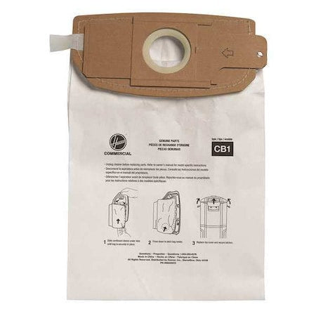Vacuum Bag, Paper,PK10