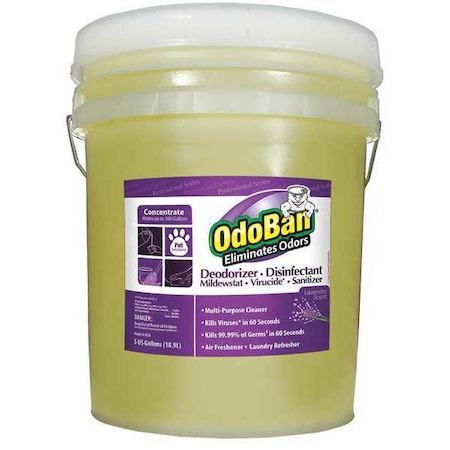 Deodorizer, Size 5 gal., Lavender