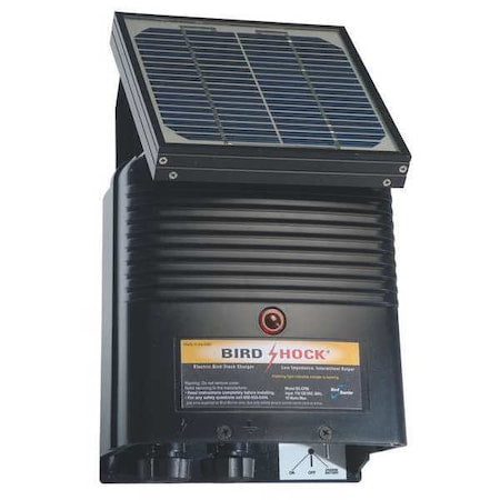 Bird Shock Solar Charger, 12 V DC