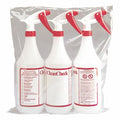 Trigger Spray Bottle, CleanCheck, 32 oz, HDPE, Red, PK3