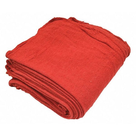 Bulk Red Shop Towels, PK100