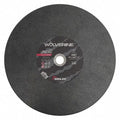 Abrasive Cut-Off Wheel, Type 1, 14 in Dia, 0.0938 in Thick, 1 in Arbor Hole Size, Aluminum Oxide