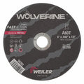 Abrasive Cut-Off Wheel, Type 1, 6 in Dia, 0.04 in Thick, 7/8 in Arbor Hole Size, Aluminum Oxide