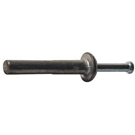 Zap-It Nail Drive Anchor, 1/4" Dia., 1-1/2" L, 100 PK