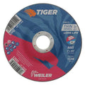 Cutting Wheel, Type 27, 5 in Dia, 0.045 in Thick, 7/8 in Arbor Hole Size, Aluminum Oxide